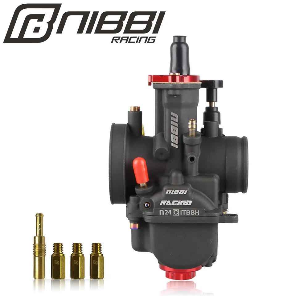 NIBBI PWK 24mm Pre-Jetted Carburetor For Yamaha TTR125LE TTR125L TTR125E TTR125 - Image 1 of 4