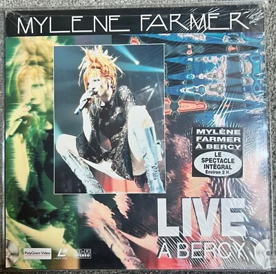 MYLENE FARMER - LIVE A BERCY - LASER DISC  - COMME NEUF  - Photo 1/4