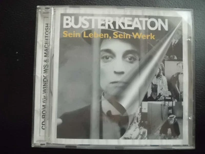 BUSTER  KEATON  -   SEIN  LEBEN , Sein WERK ,   CD -ROM , APPLE  ,  MACINTOSH - Bild 1 von 3