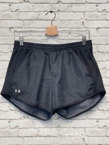 Women's Under Armour Logo Running Athletic Gym Shorts Medium (Actual 30x3)