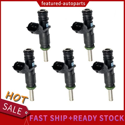 5PCS New Fuel Injector For Volkswagen Golf 2.5L L5 2010 2011 2012 2013 2014 - Image 1 of 4