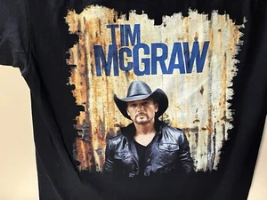 Camiseta de la gira de conciertos Tim McGraw 2012 (L) mercancía real de concierto ¡NUEVA! - Imagen 1 de 2