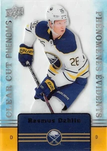 2019-20 UD Tim Hortons Clear Cut Phenoms #CC9 Rasmus Dahlin - Picture 1 of 2