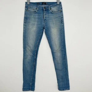 Topman Stretch Skinny Fit Herren Jeans Gr. 76 Blau Denim Hose Jeanshose - Bild 1 von 10