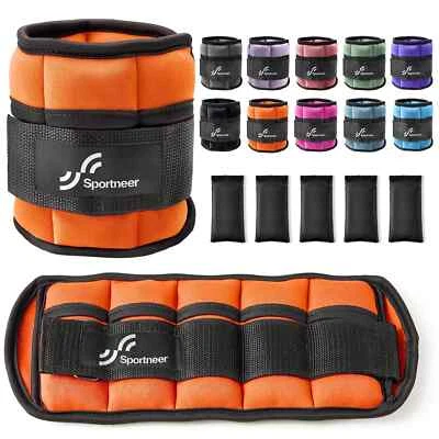 Регулируемые ремни для ног весом 1 пара 10 фунтов для женщин мужчин утяжеленные  - Изображение 1 из 4