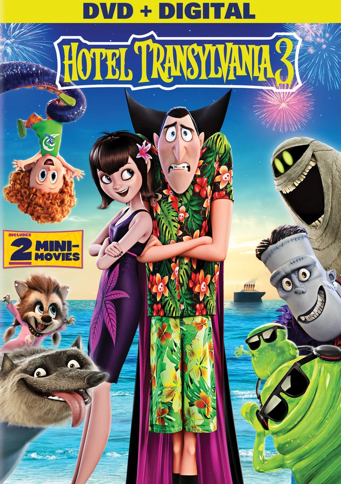 Hotel Transylvania 3: Summer Vacation (DVD, 2018)