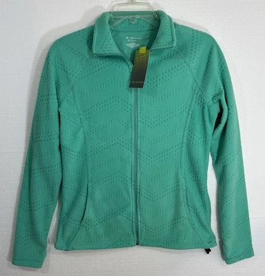TEK GEAR женская куртка размер XS новом зеленый полный молнии карманы новый с ярлыком - Изображение 1 из 4