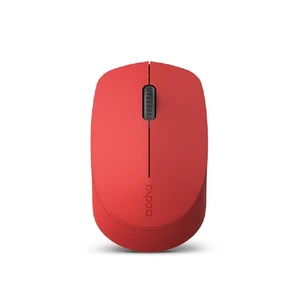 O-Rapoo M100 2.4GHz & Bluetooth 3 / 4 Quiet Click Wireless Mouse Red - 1300dpi - Picture 1 of 1