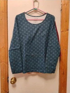 Time And True Damen XXXL, Langarmshirt geblümt 3XG (22) W - Bild 1 von 3