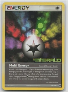 Pokemon Reverse Foil Karte - Multi Energie 89/106 (Ex Smaragd) #89 GESTEMPELT - Bild 1 von 2
