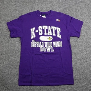 Kansas State Wildcats Shirt Herren Medium lila NCAA Football Buffalo Wings 2013 - Bild 1 von 11