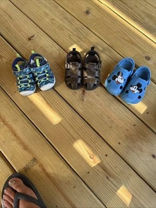 Paket mit 3 Baby Jungen Sandalen Größe 5-6 - Bild 1 von 4