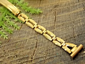 Speidel Vintage NOS Deployment Clasp Rolled Gold Plate Ladies 9mm Watch Band - Picture 1 of 6