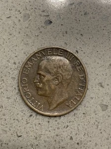 Kingdom of Italy Fascist Era 1926 - 10c bronze HONEYBEE - KM60   Lot # 72ww.20 - Picture 1 of 2