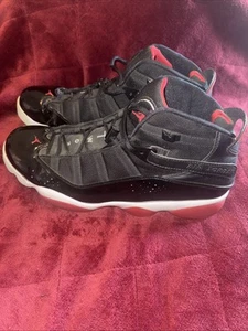 Taglia 16 - Raro Jordan 6 anelli nero Varsity rosso 2013 - Foto 1 di 12