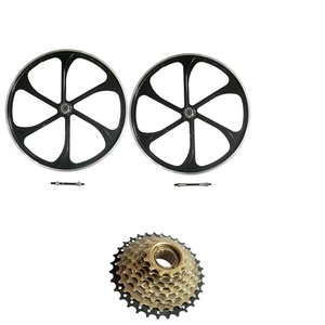 Juego de ruedas magníficas de aluminio para bicicleta de 29" 100 mm x 135 mm y rueda libre giratoria de 8 velocidades 13T-32T - Imagen 1 de 16