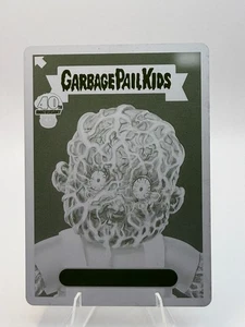 2025 Topps Worst of GPK 40th Anniversary ELAINE VEIN Yellow Printing Plate 1/1 - Picture 1 of 7