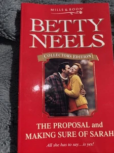 Mills & Boon Betty Neels The Proposal A& Making Sure Of Sarah. Collector Edition - Picture 1 of 8
