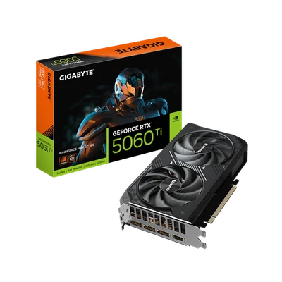 Grafikkarte KOMP. GIGABYTE GeForce RTX 5060 Ti Windforce MAX OC 16G - 16GB GDDR7