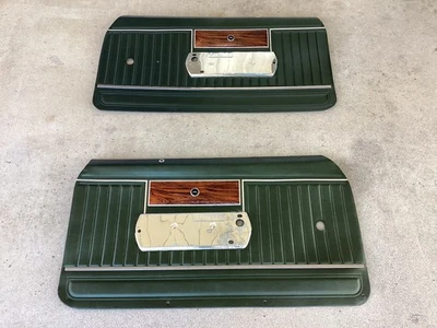 1969 1970 Chevy Impala 2 двери хардтоп заказ купе двери отделки панели кабриолет - Изображение 1 из 4