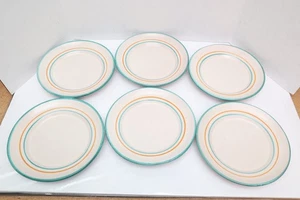 6er Set Vietri Cassetta gestreift 10" Essteller - Made in Italy C.E.R. Keramik - Bild 1 von 10