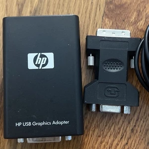 HP USB Graphics Adapter - USB to DVI USB Included - Picture 1 of 1