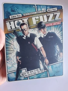 Hot Fuzz Blu-Ray + DVD Steelbook - RARE/OOP - Simon Pegg, Nick Frost - Picture 1 of 5