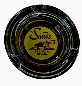vintage The Sands Hotel Las Vegas Ashtray 4” In Diameter - Picture 1 of 1