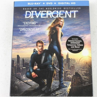 Divergent Blu-ray 2014 Kate Winslet Theo James Shailene Woodley - Pre-owned - Image 1 of 4