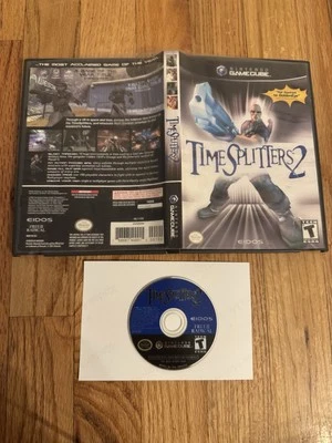 TimeSplitters 2 (Nintendo GameCube, 2002) Pre-Owned Tested No Manual - Image 1 of 3