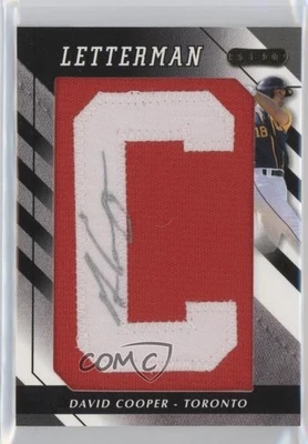 2008 Razor Letterman David Cooper #DVC Auto - Image 1 of 2