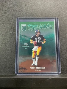 2025 Panini Donruss Elite Terry Bradshaw #2 Title Waves Insert Steelers - Picture 1 of 2