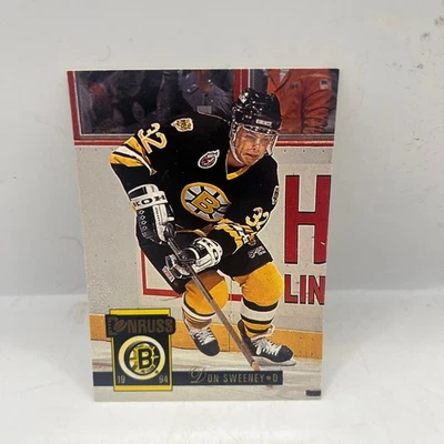 Don Sweeney Bruins 1994 Donruss NHL Hockey Card #21 NHL - Image 1 of 2