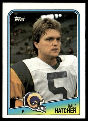1988 Topps Dale Hatcher Los Angeles Rams #293 - Image 1 of 2
