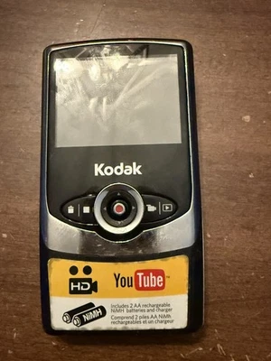 Kodak Zi6 Pocket Video Camcorder Camera HD Black - Tested Working - Image 1 of 4