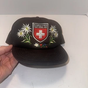 SOMBRERO GORRA SUIZA SUISSE - CARACTERÍSTICAS escudo y cruz - Imagen 1 de 5