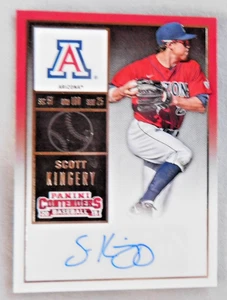 2015 Panini Contenders Scott Kingery Autogramm #20 Arizona Wildcats Baseballkarte - Bild 1 von 1