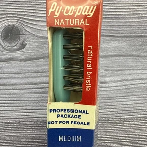 VTG Py-Co-Pay Toothbrush Natural Bristles Medium Texture Sealed NIB RARE - Picture 1 of 7