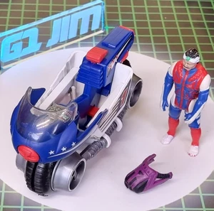 Vintage Kenner M.A.S.K. Bullet/Bandit Complete w/Ali Bombay & Vortex Mask - Picture 1 of 7