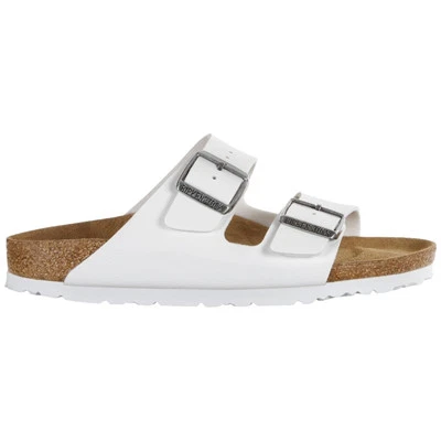Ciabatte Birkenstock Arizona white Birko Flor 552683 sandali donna Birkenstock - Immagine 1 di 3