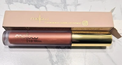 MELLOW COSMETICS Liquid Lip Gloss in TAHITI  *FULL SZ* *NIB* - Image 1 of 4