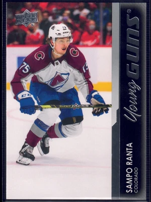 2021-22 Upper Deck Series 2 #457 Sampo Ranta Young Guns Rookie - Image 1 of 2