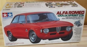 TAMIYA 1/10 RC Alfa Romeo Giulia Sprint GTA Racing Car Model Kit 58486 Giappone - Foto 1 di 5