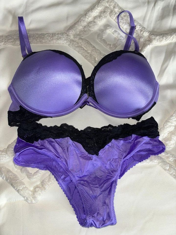 Трусики Victoria's Secret фиолетовые Bombshell 36B XS - Изображение 1 из 1
