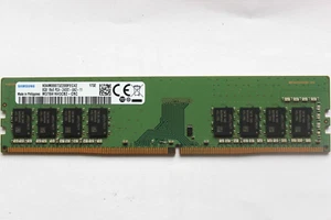 Samsung 8GB 1Rx8 PC4-2400T-UA2-11  M378A1K43CB2-CRC, PC-RAM - Bild 1 von 3