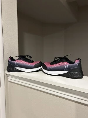 Zapatos de seguridad WOLVERINE para mujer con puntera compuesta para tablero talla 8,5 rosa negro Foto 1 de 4