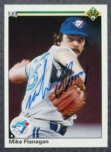 Toronto Blue Jays Mike Flanagan signed / autographed 1990 Upper Deck card RARE-- - Picture 1 of 1