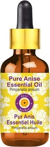 Deve Herbes Pure Anise Essential Oil (Pimpinella anisum) with Glass Dropper...  - Picture 1 of 8