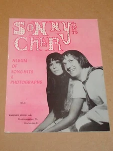 Sonny & Cher - Album of Song Hits & Photographs 1966 UK song book - Picture 1 of 2