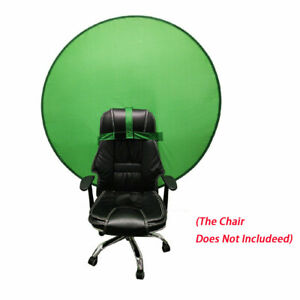 Green Backdrop Background Screen Portable 4.65ft for Photo Video Studio Round